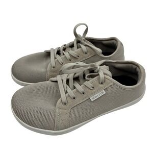 WHITIN Womens Minimalist Beige Barefoot Sneakers Shoes Size 40/7.5 Mesh Lace Up